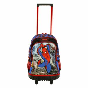 MOCHILA CON RUEDAS ESCOLAR ULTIMATE SPIDERMAN AZUL