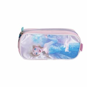 Lapicera Doble Frozen Rosa DISNEY 23X11X6 Cm