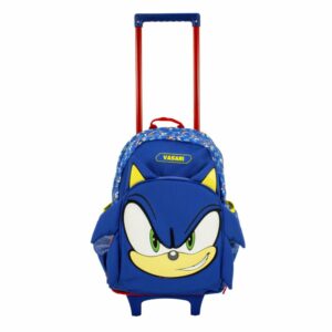 MOCHILA CON RUEDAS ESCOLAR SONIC AZUL VI