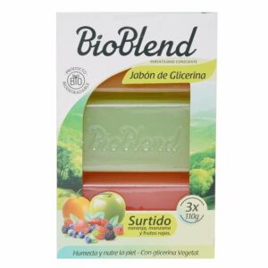 Jabón De Tocador Con Glicerina Surtido BIO BLEND 3 X 110 G