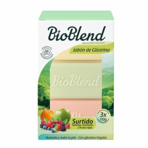 Jabón En Barra Con Glicerina Surtido BIO BLEND 3 X 110 G