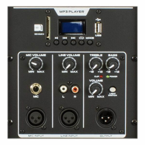 Parlante Amplificador 2 Vias 120 Rms 15" ENGY Bluetooth - Imagen 4