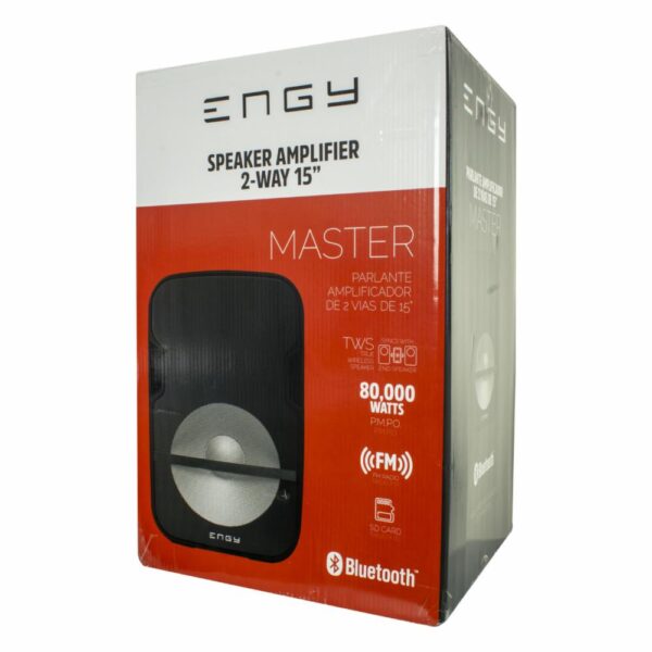 Parlante Amplificador 2 Vias 120 Rms 15" ENGY Bluetooth - Imagen 5