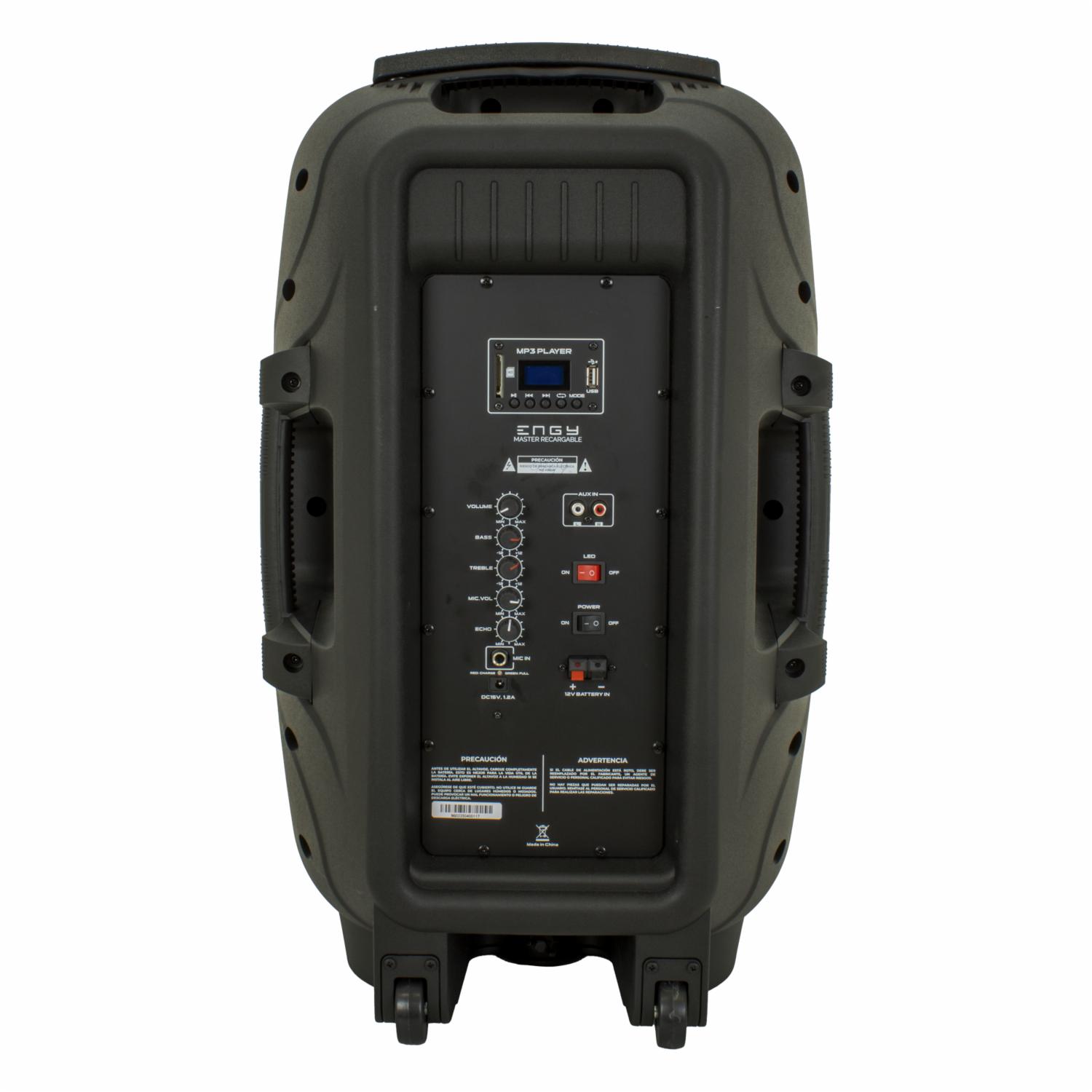 Parlante Amplificador 2 Vias 40-60 Rms ENGY Bluetooth - Imagen 2