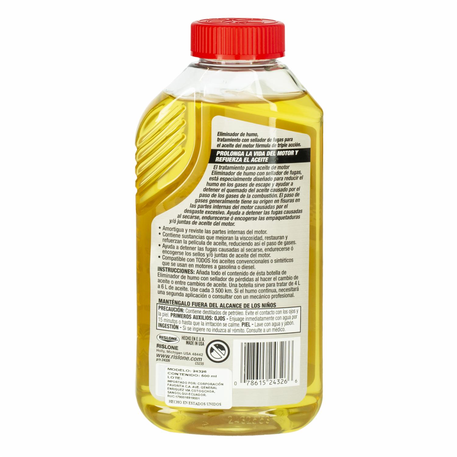 Eliminador De Humo Sellador De Fugas De Motor RISLONE 500 Ml