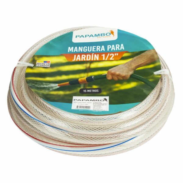 Manguera Para Jardin De 15 Metros PAPAMBO Unidad