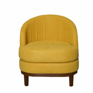 Poltrona Modelo Lina Mostaza MUEBLES GALLARDO 76 X 66 X 62 Cm