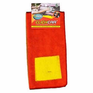 Paño Microfibra Automotriz 20x29 Cm CLICK 3 Piezas