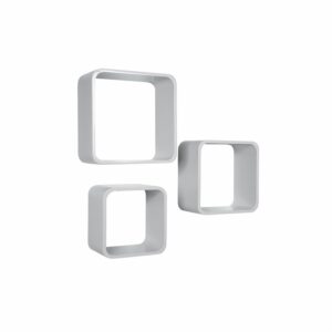 Juego De Repisas Cuadrada Gris DECO STYLE & KIDS x 3 Unidades
