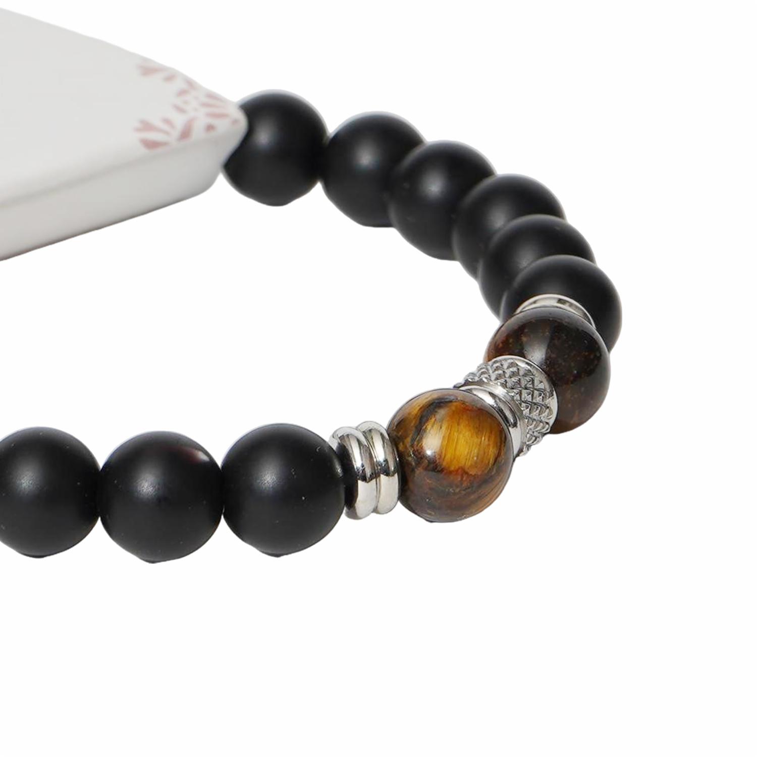 Pulsera Alberto SAGITTARIUS JEWERLY Negra - Imagen 2