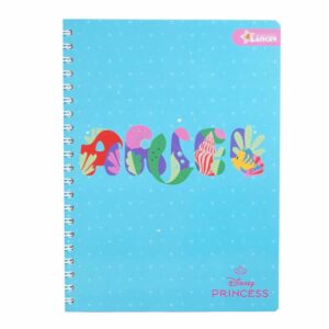 Cuaderno Universitario Princesas De Cuadros DISNEY 100 Hojas