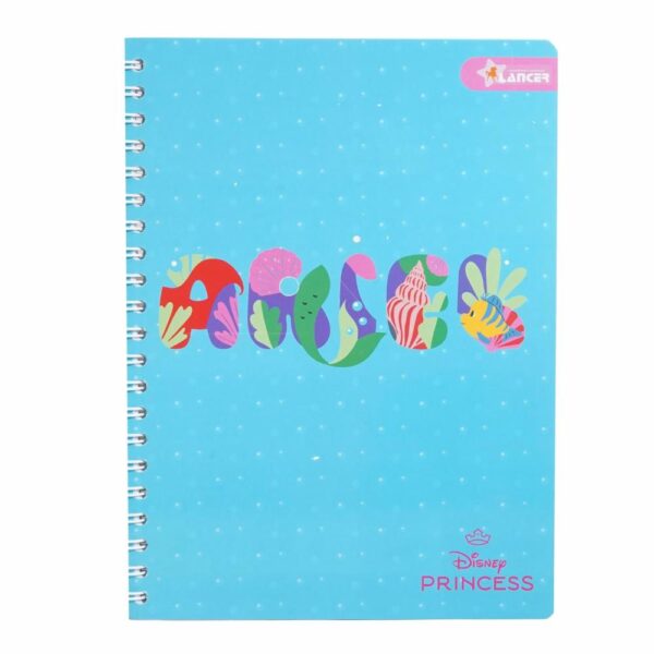 Cuaderno Universitario Princesas De Cuadros DISNEY 100 Hojas