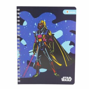 Cuaderno Universitario Star Wars De Cuadros DISNEY 100 Hojas