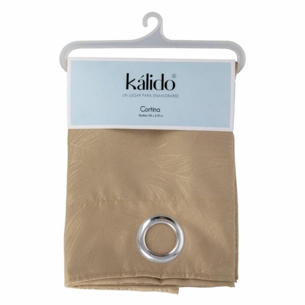 Cortina Modric Lino Beige KÁLIDO - Imagen 4