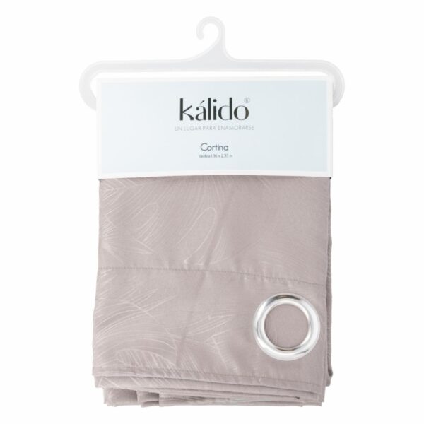 Cortina Modric Lino Beige KÁLIDO - Imagen 2