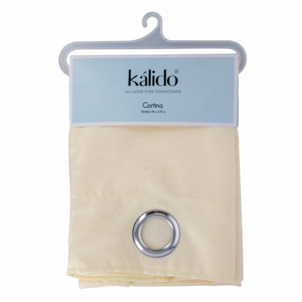 Cortina Modric Lino Beige KÁLIDO - Imagen 7