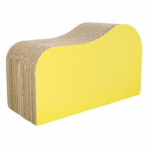 Rascador Para Gato Bloque De Cartón ECOIDEAS Talla Mediano