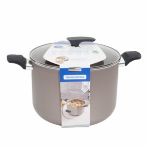 Olla Milazzo Alta Con Tapa TRAMONTINA 26 Cm