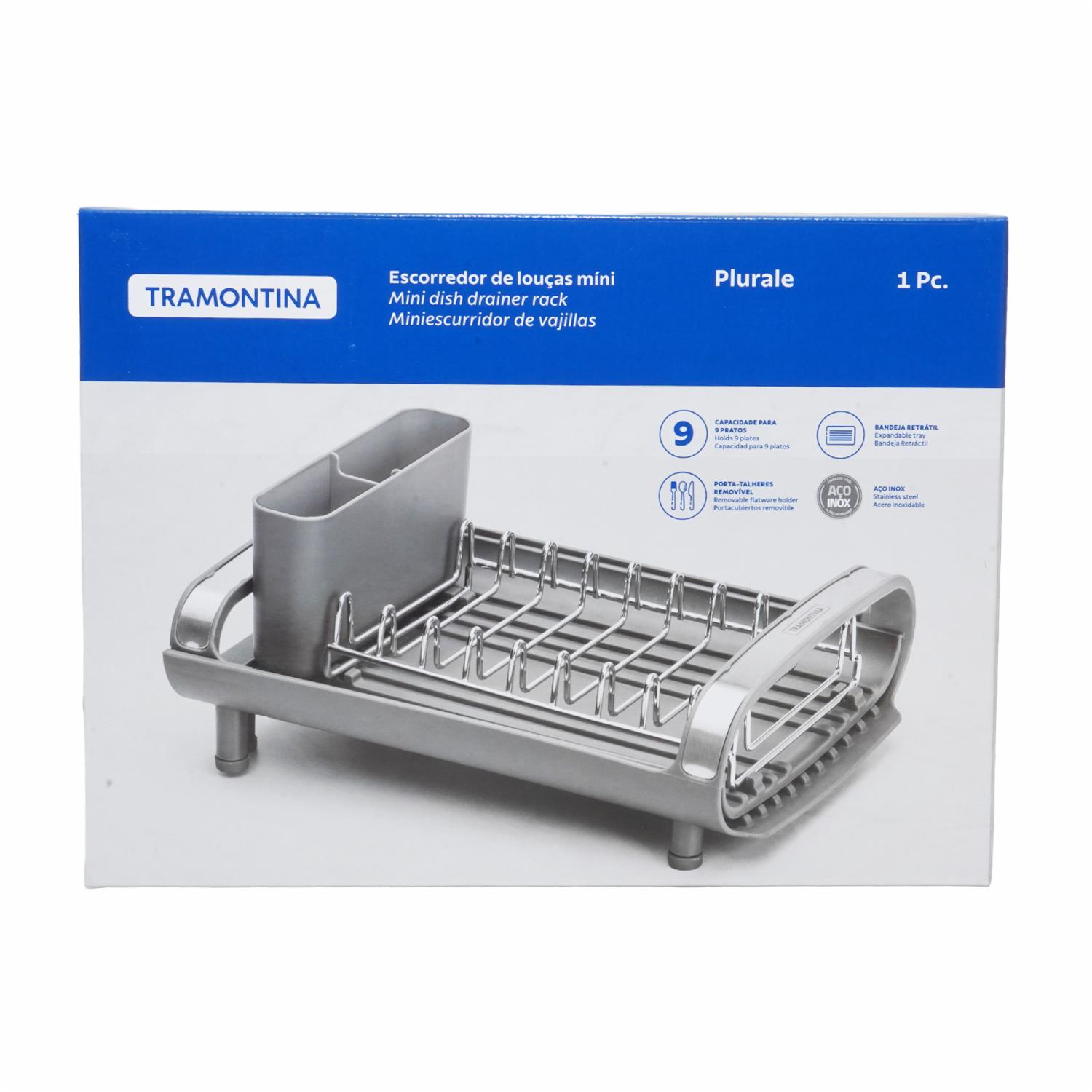 Escurridor De Platos Plegable TRAMONTINA 1 Pieza - Imagen 3