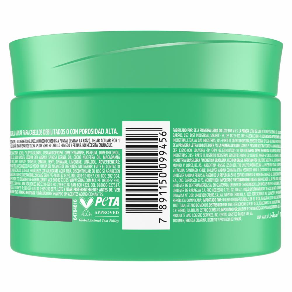 Mascararilla Capilar Rizos definidos SEDAL 300 G - Imagen 3