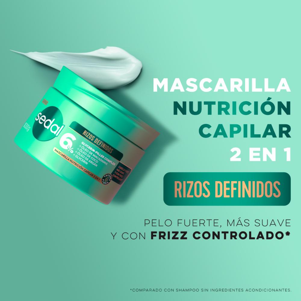 Mascararilla Capilar Rizos definidos SEDAL 300 G - Imagen 4