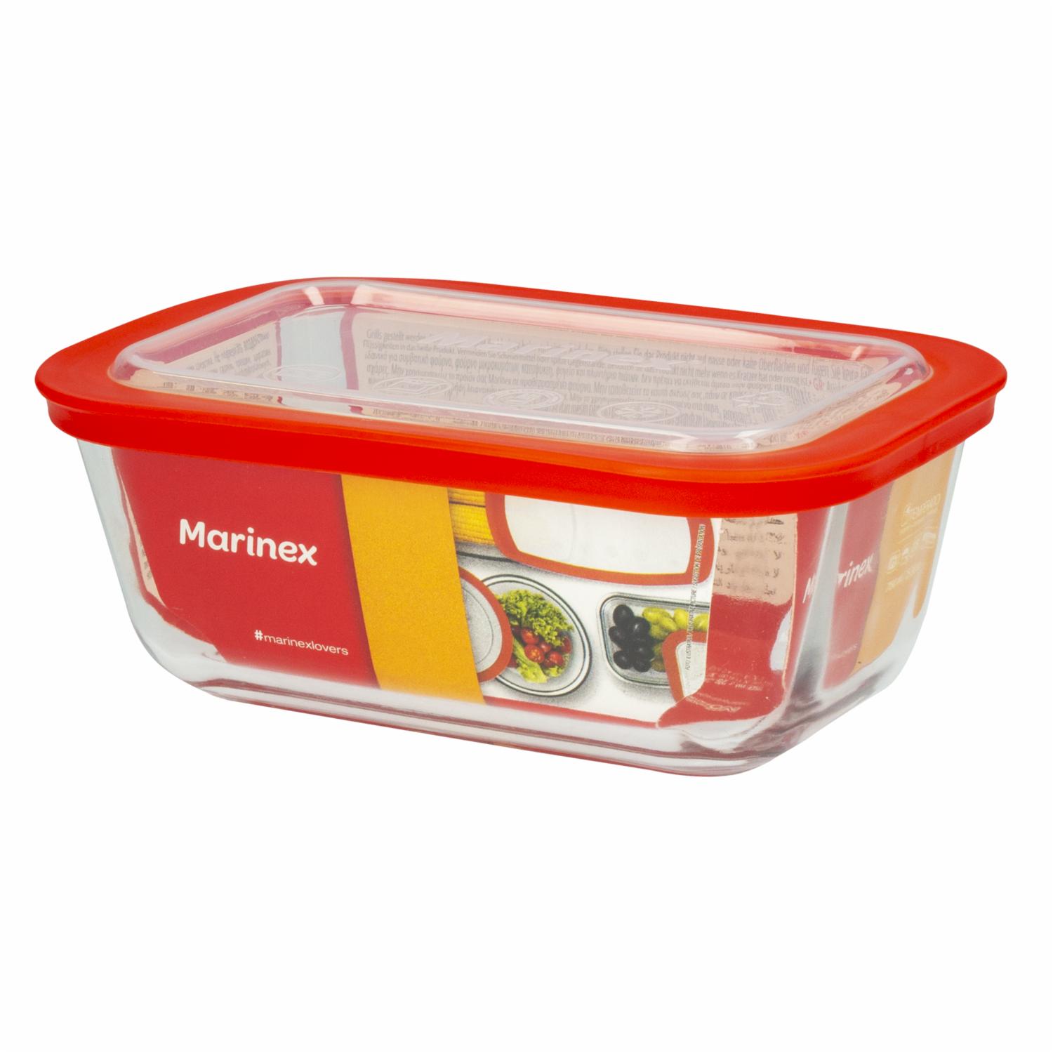 Molde Refractario Con Tapa MARINEX 750 ML - Imagen 2