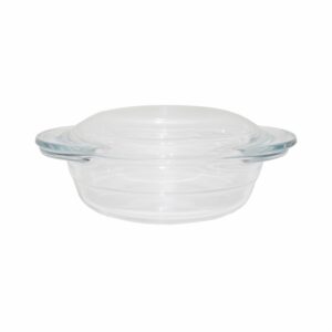 Cacerola Refractaria Redonda Pequeña MARINEX 1 Litro