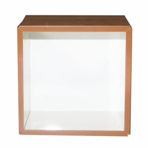 Estantería De Pared Freijo Off Blanco DALLA COSTA Cuadrada