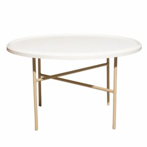 Mesa De Centro Bandeja Alta Gaia Ivory FALKK