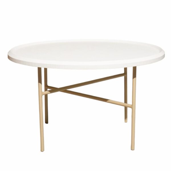 Mesa De Centro Bandeja Alta Gaia Ivory FALKK