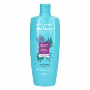 Shampoo Capilar Fortalecedor  Keratin Impact Alta Moda ALFAPARF 300 Ml
