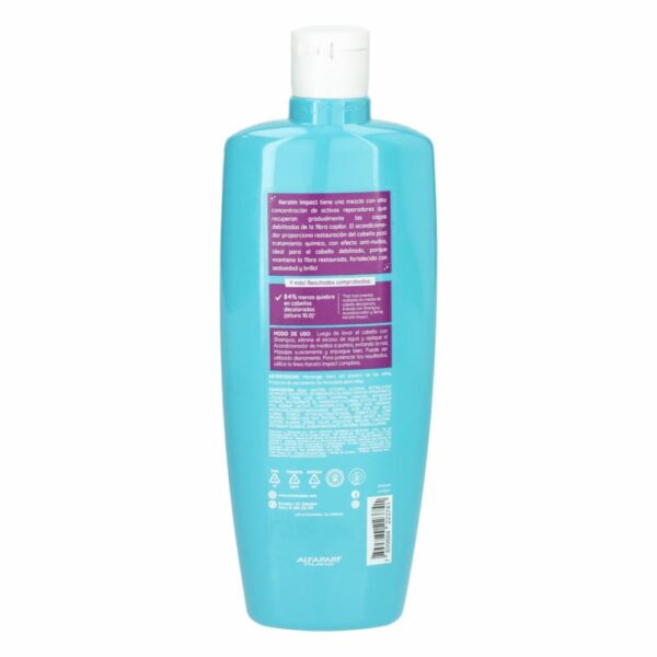 Acondicionador Keratin Impact Fortalecedor  Alta Moda ALFAPARF 300 Ml - Imagen 2
