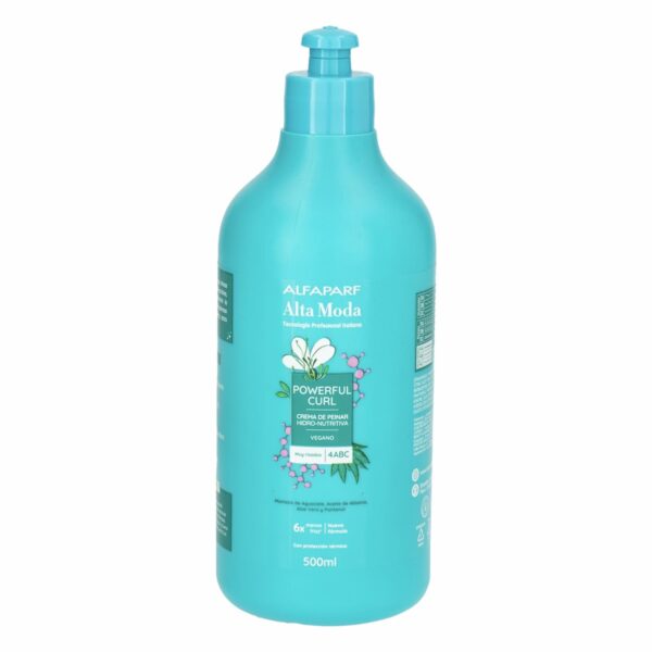 Crema Para Peinar Hidro-Nutritivo  Powerful Curl Alta Moda ALFAPARF-ALTA MODA 500 Ml
