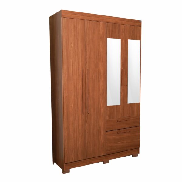 Ropero Londrina Con Espejo ANDIRA Jatoba - Imagen 2