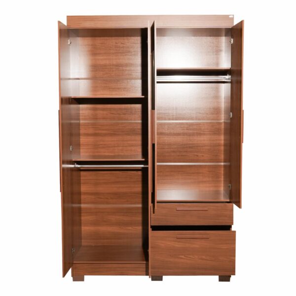 Ropero Londrina Con Espejo ANDIRA Jatoba - Imagen 6