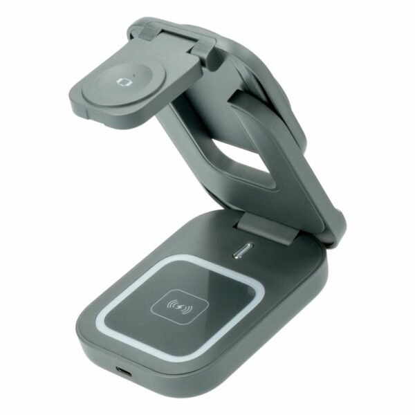Cargador Inalámbrico De Escritorio 3 In 1 Para Smartphone KLIPXTREME 15 W - Imagen 2