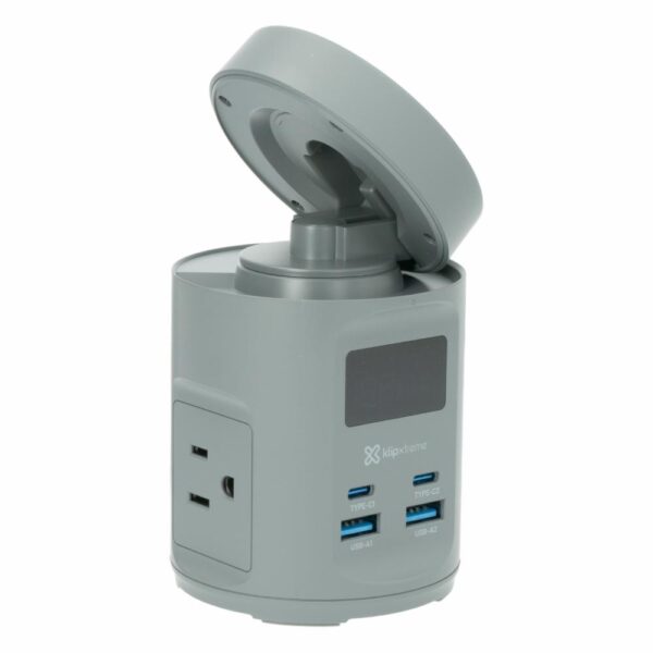 Estación De Carga Inalámbrica 7 In 1 Power Strip Display KLIPXTREME 65 W - Imagen 2