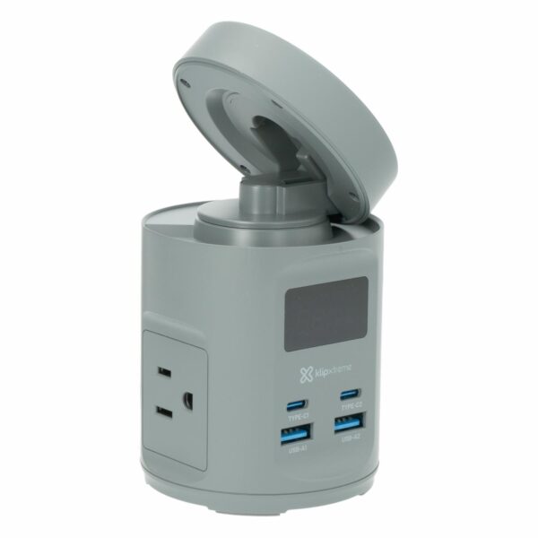 Estación De Carga Inalámbrica 7 In 1 Power Strip Display KLIPXTREME 65 W - Imagen 2