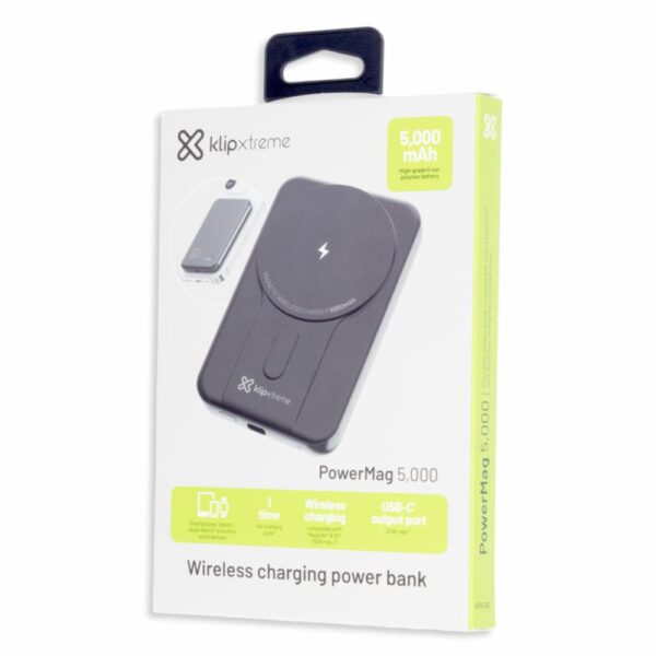 Power Bank Magnético Usb-C KLIPXTREME 5000 mAh - Imagen 4