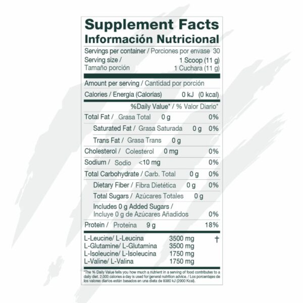 BCAAS Aminoácidos AminoChargeX9 Watermelon Mint TRIBU NUTRITION 330 G - Imagen 2