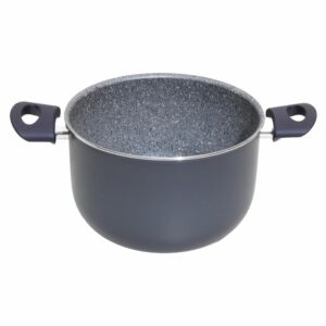 Olla De Inducción Alta Negra RAVELLI 22 Cm