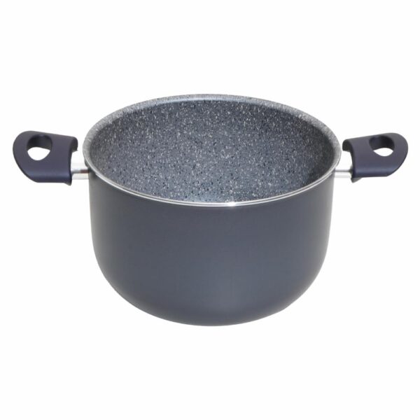 Olla De Inducción Alta Negra RAVELLI 22 Cm