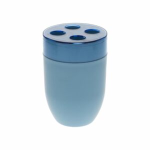 Porta Cepillo Dientes Bicolor Celeste HOUSEWIN Unidad