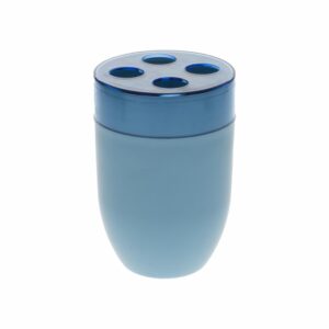 Porta Cepillo Dientes Bicolor Celeste HOUSEWIN Unidad