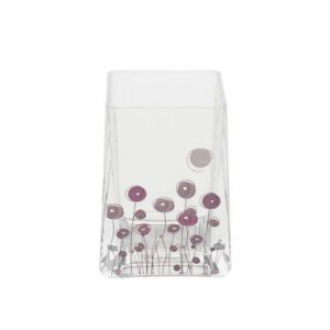 Vaso Clear Flores Lilas HOUSEWIN Unidad
