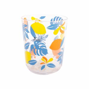 Vaso Multicolor Frutas FREE HOME 350 Ml