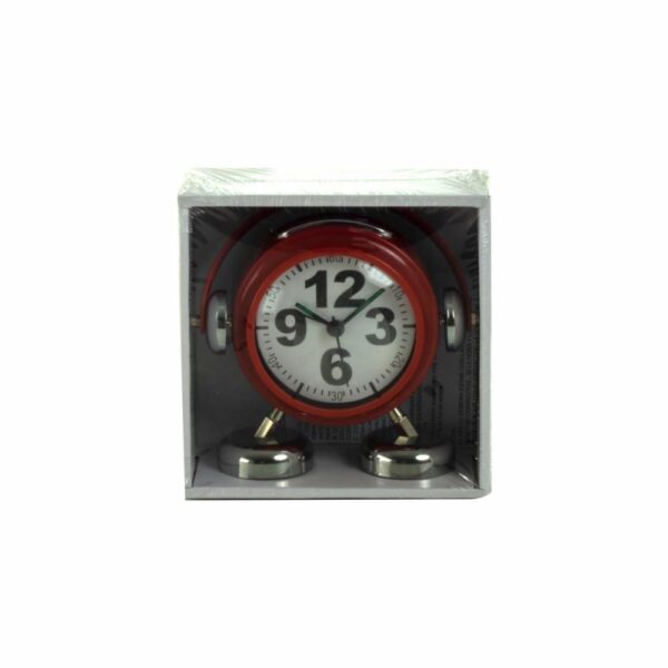 Reloj De Mesa Ninos Audifono Negro/Rojo EASTIME X 2 Uds