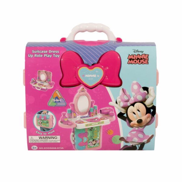 Peinadora Minnie Mouse SHENGYING TOYS CO., LTD. Incluye Maleta