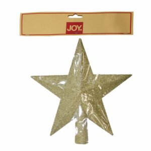 Punta De Árbol Color Plata JOY 20 Cm