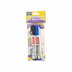 Marcador De Tiza Liquida Negro Con Azul PENDIENTE 1x2 Uds